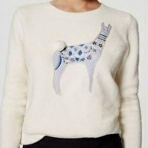 3/$15 °Ann Taylor Loft° Llama Crewneck Sweater